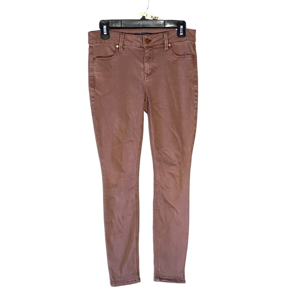 Level 99 Brown Petite Skinny Jeans Women Size 27 Petite Lyocell Blend